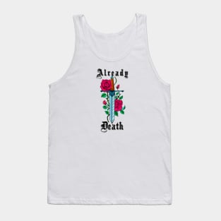 Rose Flower Knife Tank Top